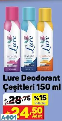 LURE DEODORANT LURE DEODORANT